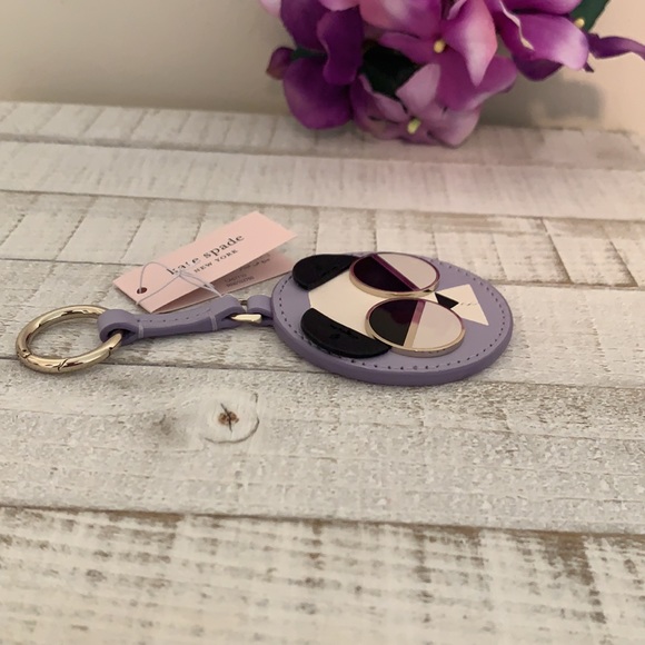 Nwt kate spade spade animals bag charm key ring - Picture 8 of 9